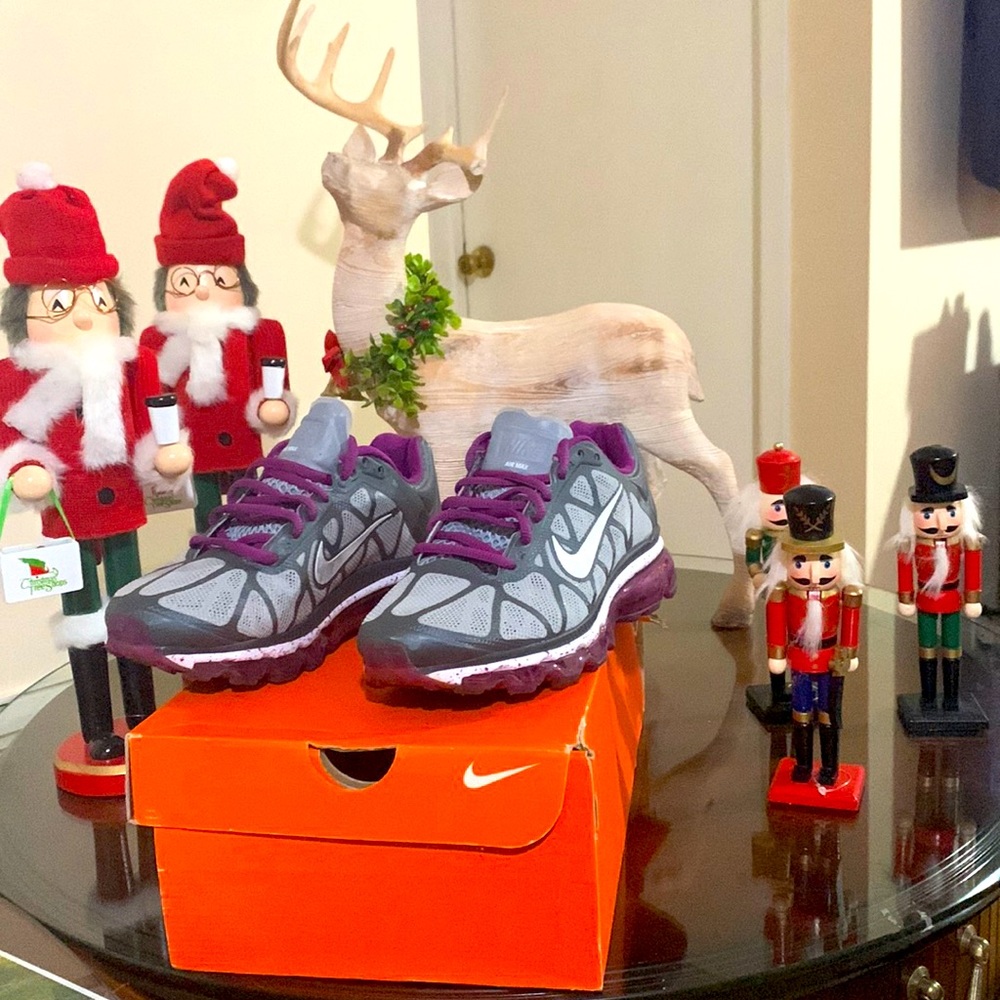 WMNS NIKE AIR MAX + 2011 PURPLE/GREY